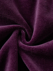 Velour Hooded Top