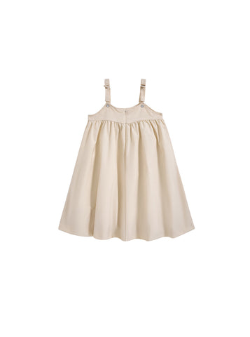 Taffeta Bubble Bow Jumper - Cream