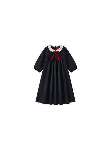 Collar Bow Dress