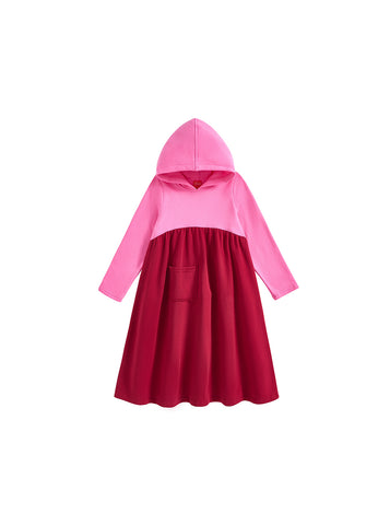 Hooded Combo Dress