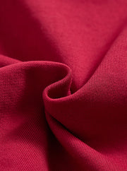 Baby French Terry Solid Set - Deep Maroon