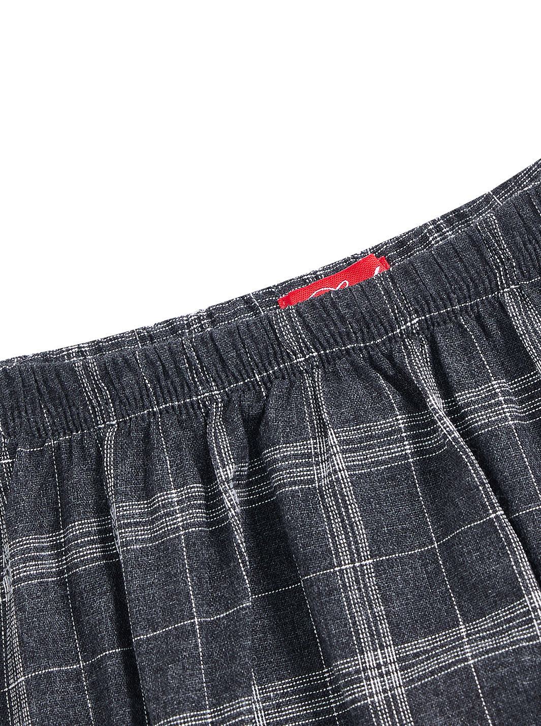 Grey Plaid Panty