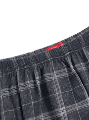 Grey Plaid Panty