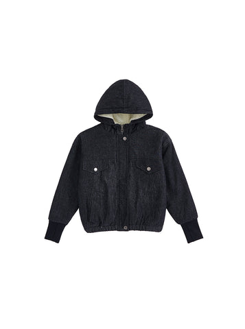 Denim Sherpa Jacket