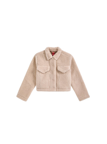 Sherpa Suede Jacket