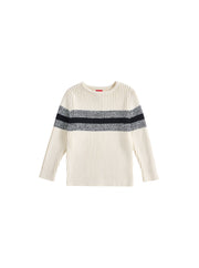 Wide Stripe Sweater