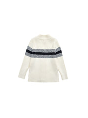 Wide Stripe Cardigan