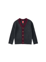 Cardigan Bubble Knit Sweater
