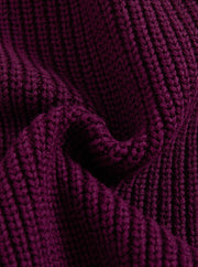 Solid Sweater - Violet