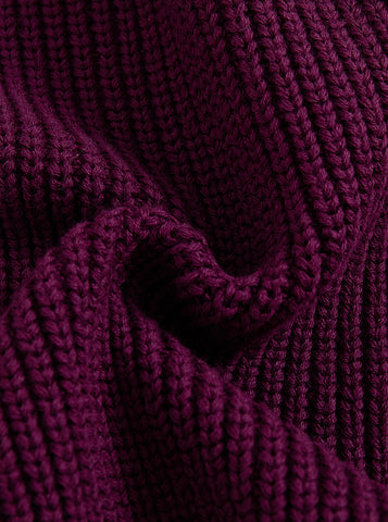 Solid Sweater - Violet