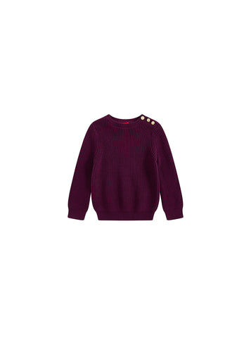 Solid Sweater - Violet