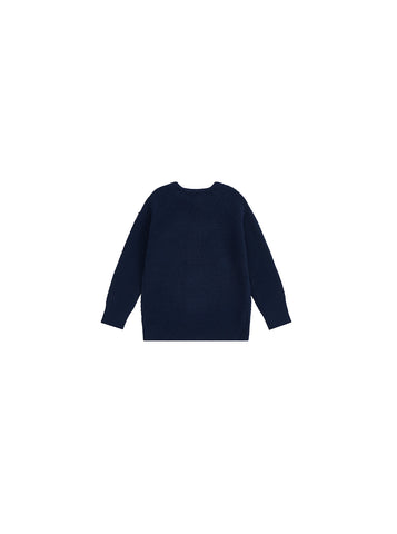 Buttons Emblem Sweater