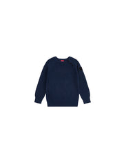 Buttons Emblem Sweater