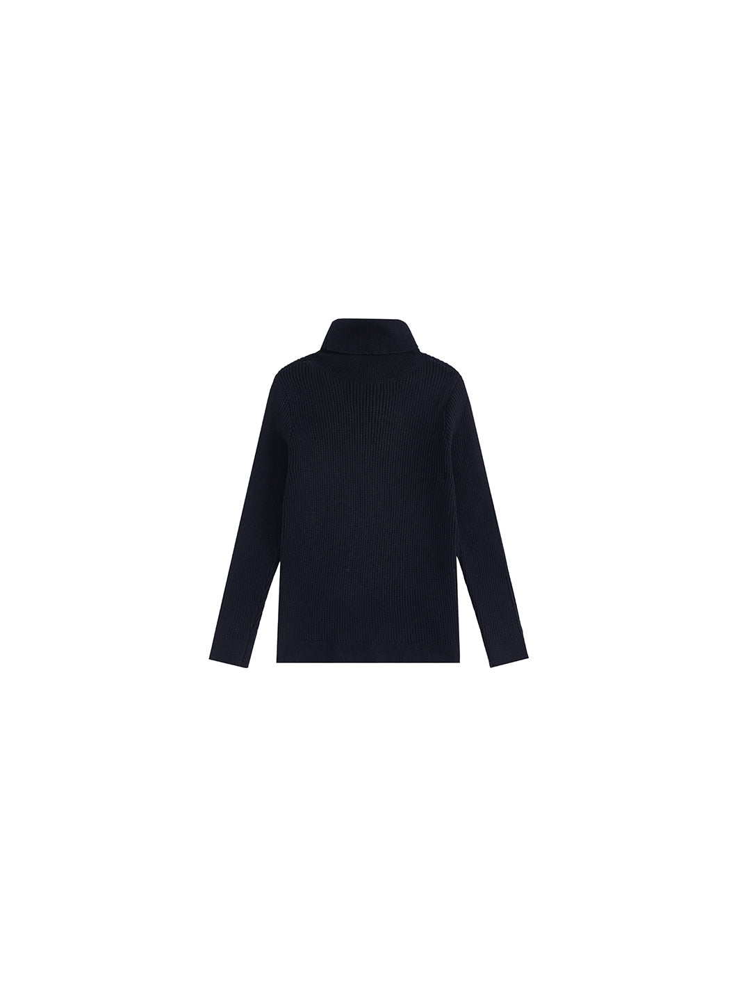 Basic Turtleneck Sweater - Black