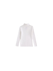 Basic Turtleneck Sweater - Cream White