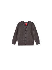 Basket Weave Cardigan - Wood Mix