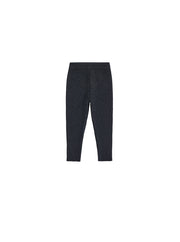 Rib Knit Leggings - Charcoal