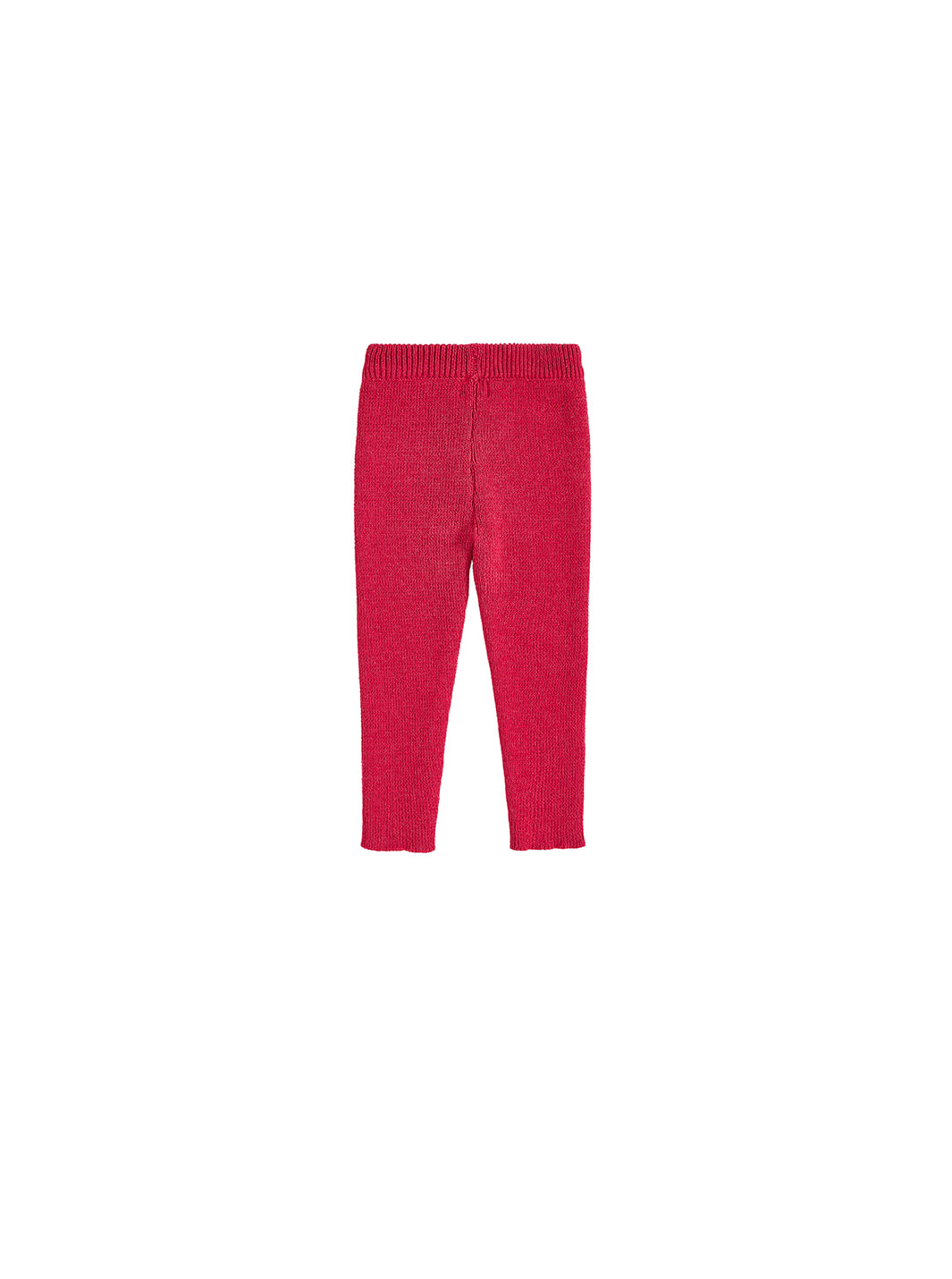 Rib Knit Leggings - Rose