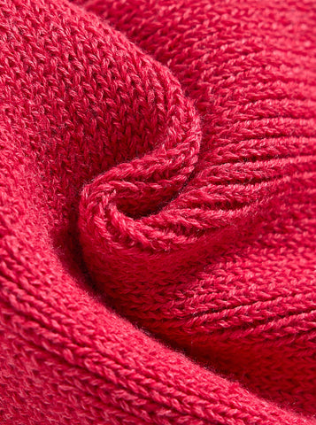 Rib Knit Leggings - Rose