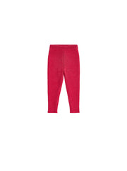 Rib Knit Leggings - Rose