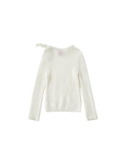 Neck Bow Sweater