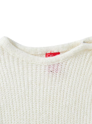 Neck Bow Sweater