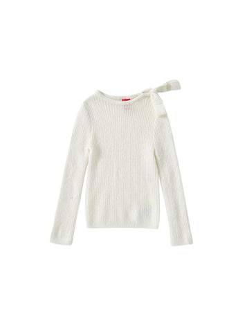 Neck Bow Sweater
