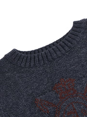 Emblem Sweater - Charcoal Mélange