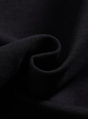 Mock Neck Buttons Robe