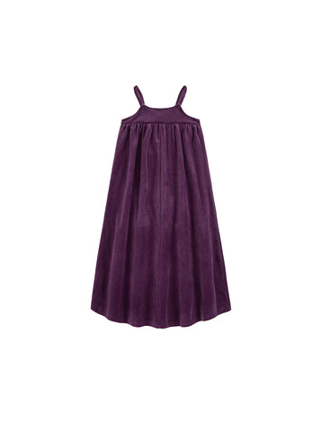 Strap Jumper Robe - Plum