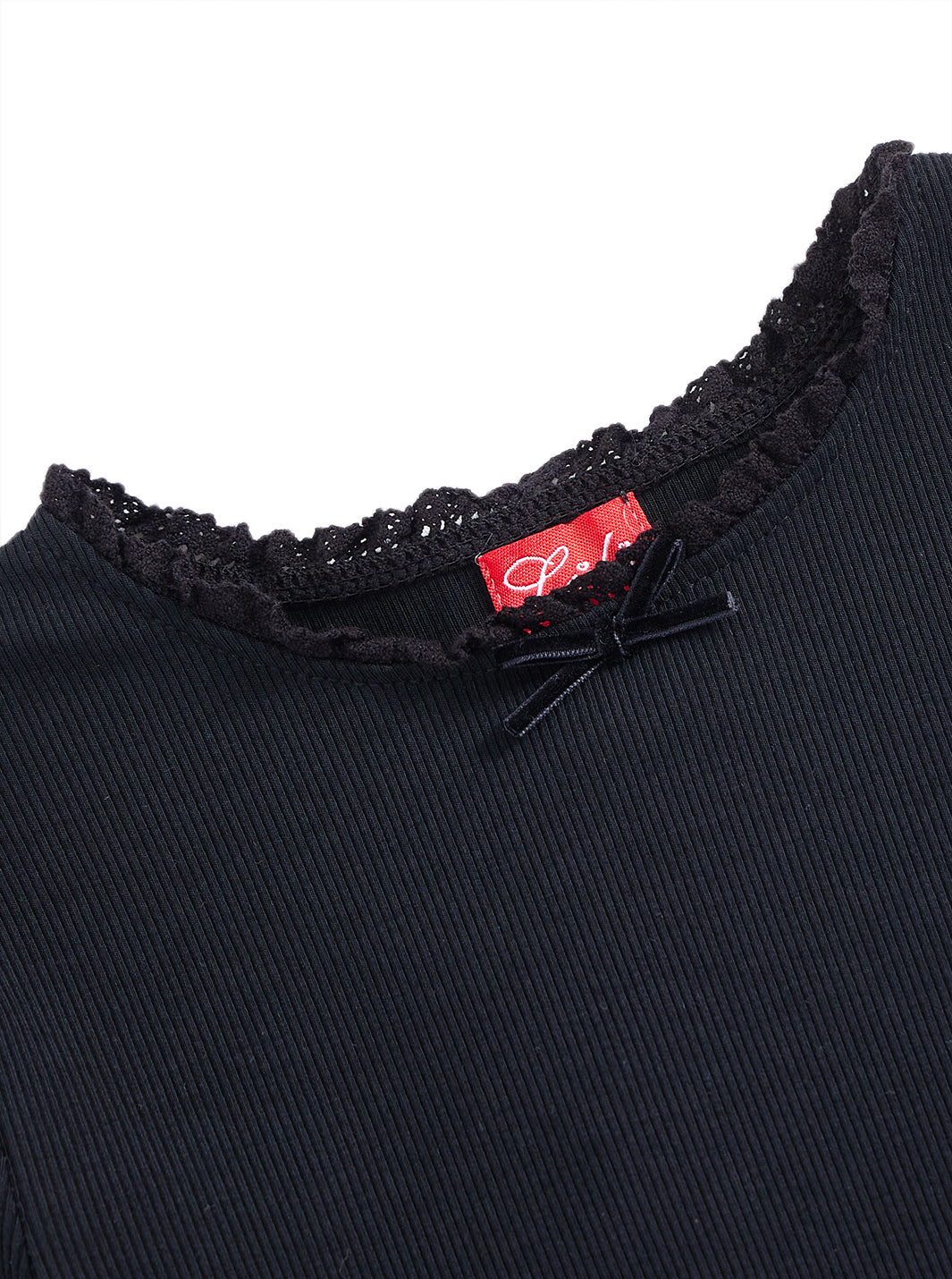 Lace Trim T-shirt