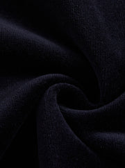 Velour Button Set - Black
