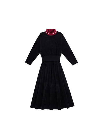Teen Turtleneck Full Length Skirt Set