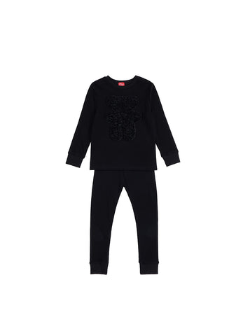Fur Bear Set - Black