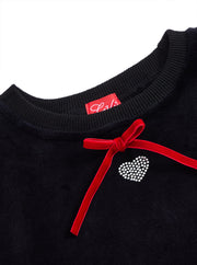 Rhinestone Bow Set