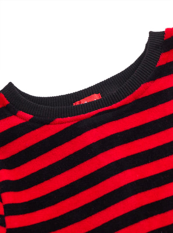 Velour Stripe Nightgown