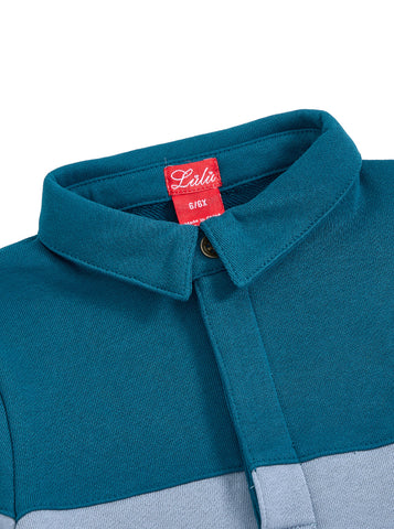 Color Block Polo
