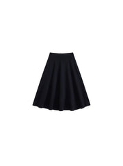 Scuba Thin Tea-Length Skirt