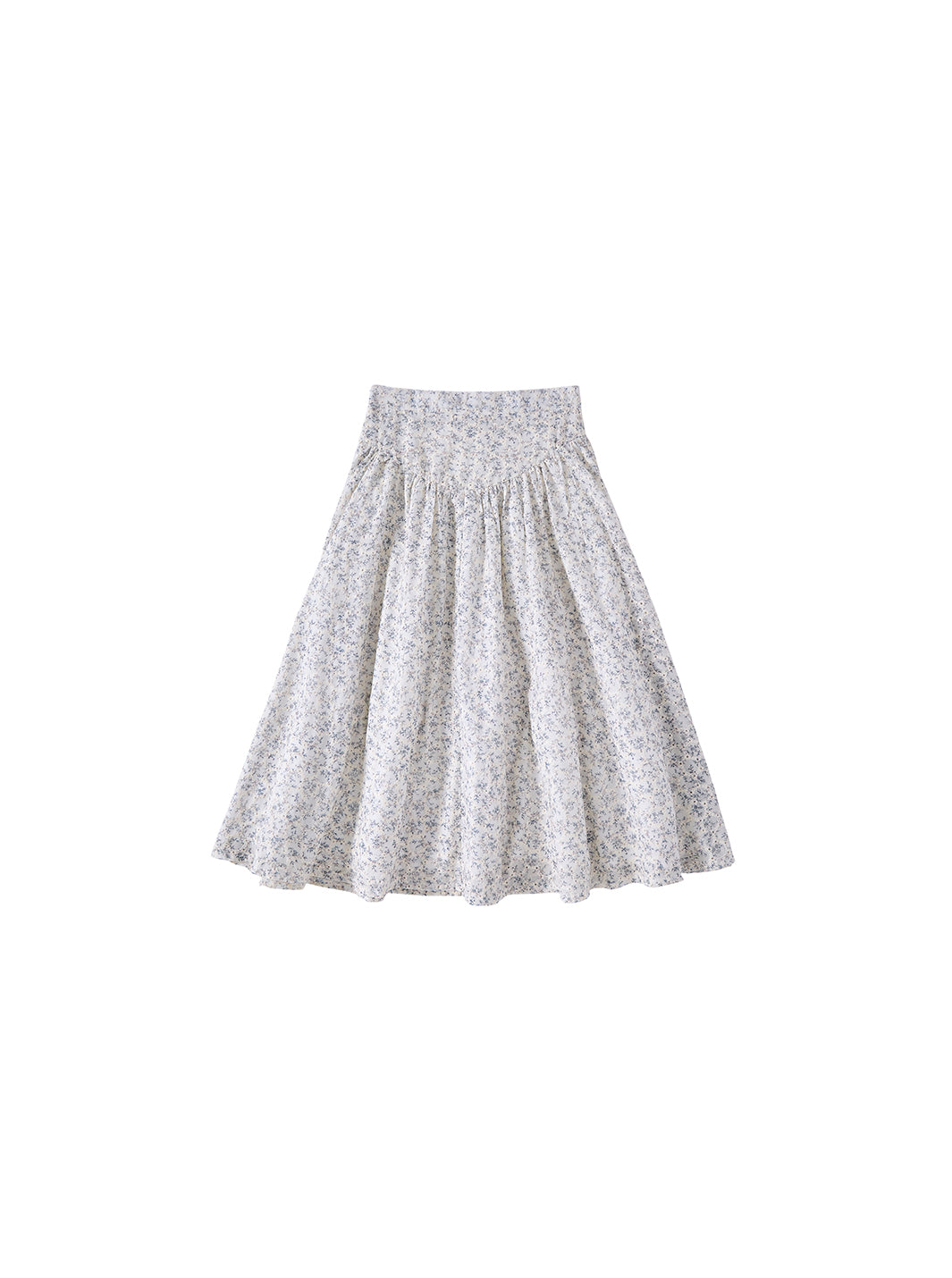 Girls Eyelet Floral Set