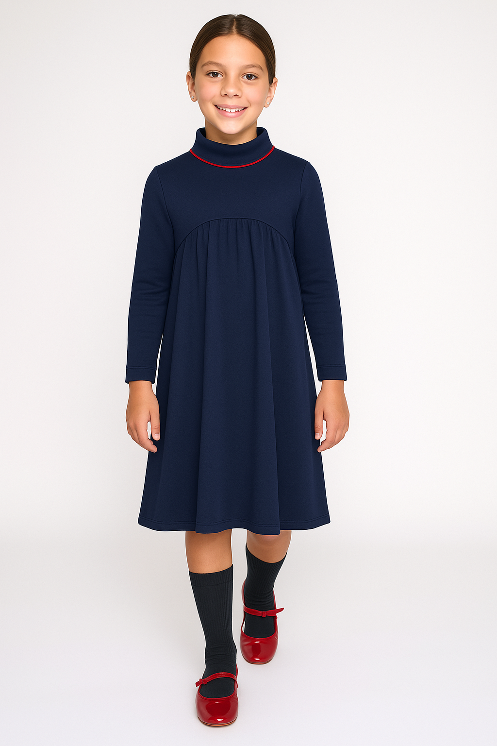 Turtleneck Dress
