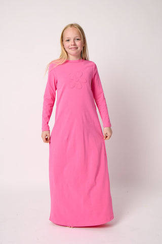 Flower Raw Edge Nightgown