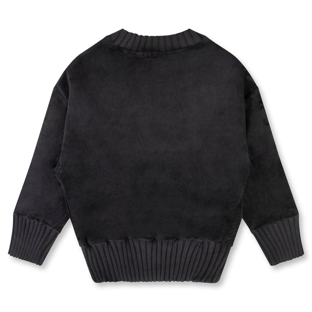 Velour Studded Top