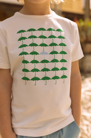 Umbrella Print T-shirt