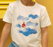 Cloud Print Short Sleeve T-shirt