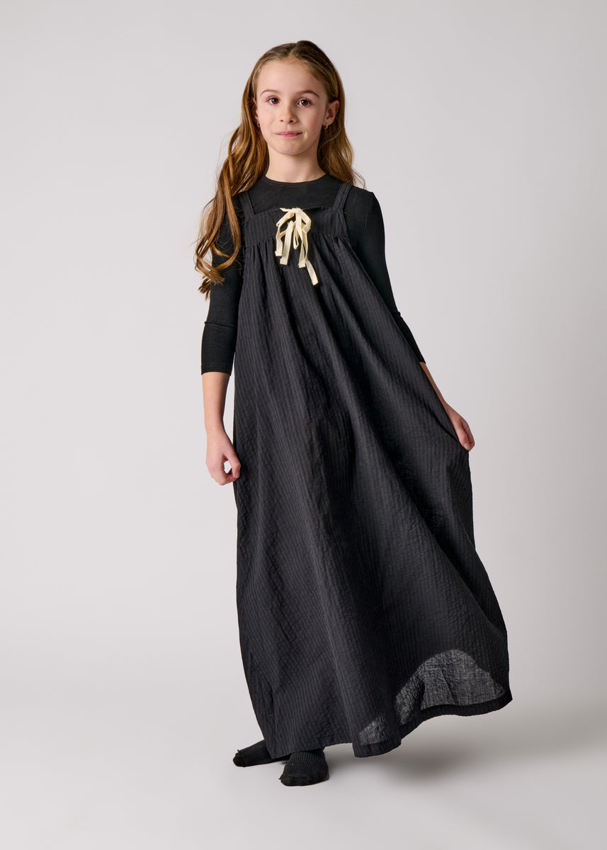 Striped Ribbon Robe – Lulu Kids Clothing