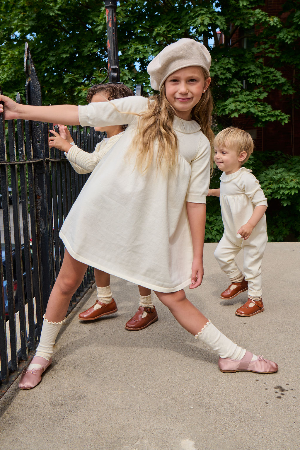 Toddler Knit Ruffle Dress