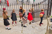 Plaid Turtleneck Dress