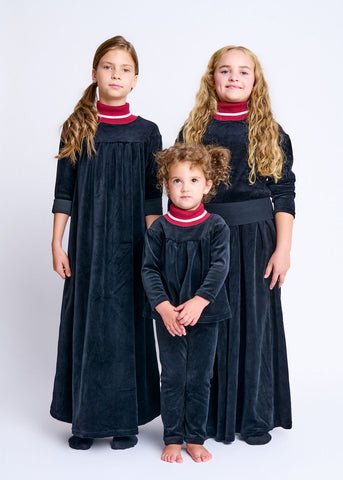 Teen Turtleneck Full Length Skirt Set