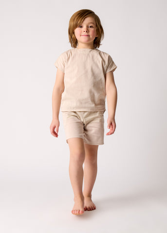 Boy Solid Set - Beige