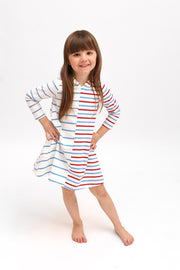 Half Stripe Dress